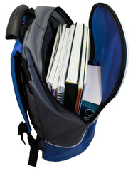 Fino DL-1008 Unisex Grade R - 1 Trolley Wheeled School /Travel Backpacks