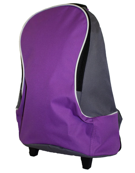Fino DL-1008 Unisex Grade R - 1 Trolley Wheeled School /Travel Backpacks