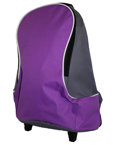 Fino DL-1008 Unisex Grade R - 1 Trolley Wheeled School /Travel Backpacks