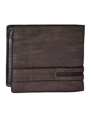 Fino DPU-506 Faux Leather Washed Designed Wallet with Box