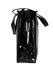 Fino Cape Town Souvenir Faux Patent Leather Tote Handbag
