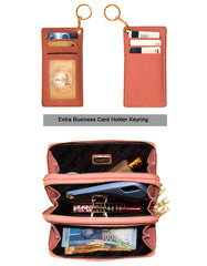 Fino F6917 Faux Leather Card Holder/ Clutch Bag/ Phone Bag/ Bag Organiser