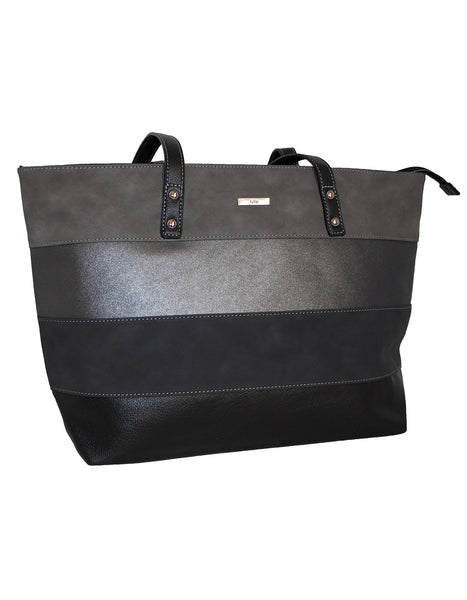 Fino G-8206-2 Faux Leather Tote Shoulder Bag