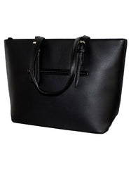 Fino G-8211-2 Faux Leather Check Print Tote Handbag