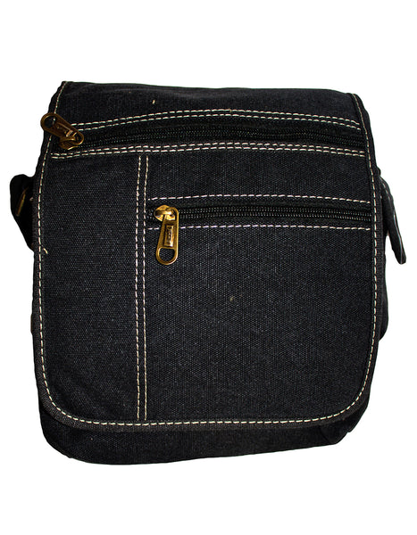 Fino HY-3348 Unisex Canvas Compact Travel Sling Bag