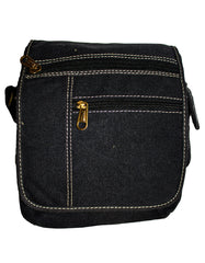 Fino HY-3348 Unisex Canvas Compact Travel Sling Bag