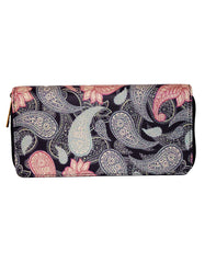 Fino JH-798G Faux Leather Grab & Go All in 1 Purse with Cellphone Pouch
