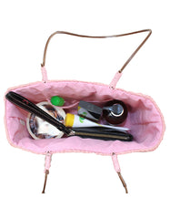 Fino SCM04313 Flower Design Straw /Beach Bag