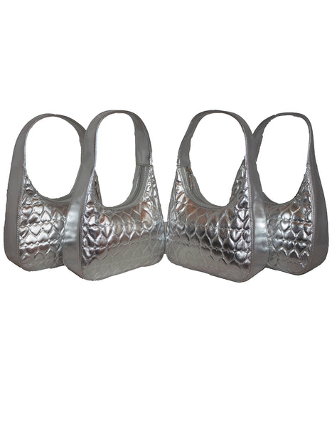 Fino SK-5526 Girls Value/Party Bling Puffy Bags - Set of 4