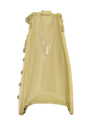Fino SK-6002 Patent Faux Leather Mini Studded Handbag
