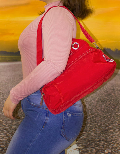 Fino SK-CA7730 Waterproof Ultra-Light Crinkle Nylon Shoulder Bag