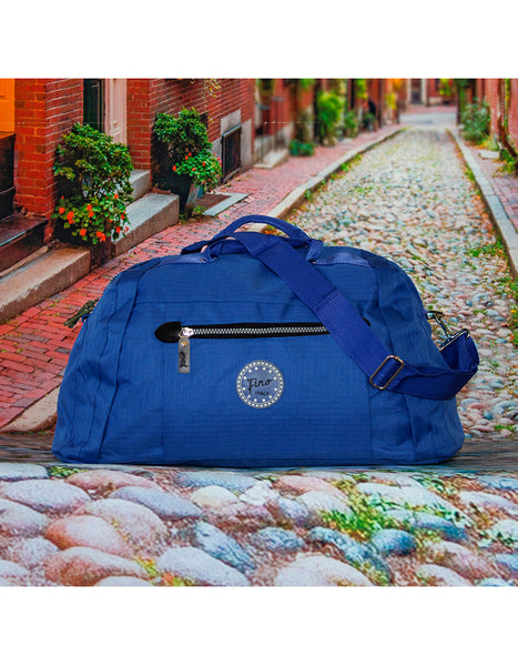 Fino SK-7718 Unisex Polyester Duffle Bag - Blue