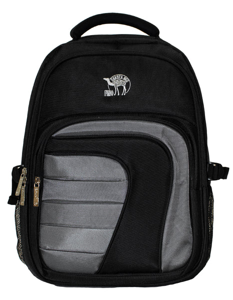 Fino SK-9027 Dakota Red 15 inch Laptop Backpack -22 Litre - Black & Grey