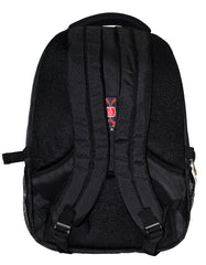 Fino SK-9027 Dakota Red 15 inch Laptop Backpack -22 Litre - Black & Grey