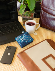 Fino SK-FZ03 Faux Leather Lifestyle Wallet with SD Card Holder & Box
