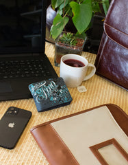 Fino SK-FZ03 Faux Leather Lifestyle Wallet with SD Card Holder & Box