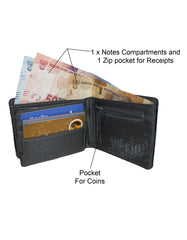 Fino SK-FZ03 Faux Leather Lifestyle Wallet with SD Card Holder & Box