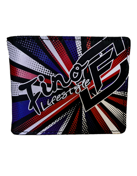 Fino SK-FZ10 Faux Leather British Flag Design Men's Wallet