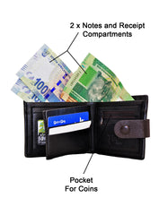 Fino SK-LS090 Stylish Faux Leather Textured Design Wallet