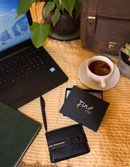 Fino SK-LS090 Stylish Faux Leather Textured Design Wallet