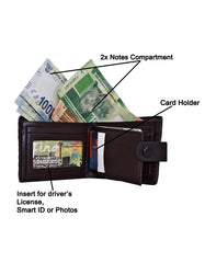 Fino SK-LS090 Stylish Faux Leather Textured Design Wallet
