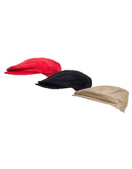 Fino SKC-098F 3PC Unisex Corduroy Caps Christmas Deal Gift Set