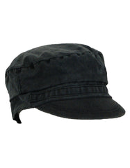 Fino SKC-136 Ladies 5PC Cotton Wash Army Peak Caps Christmas Deal Gift Set