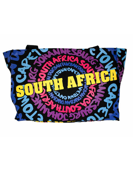 Fino SKH-137 South African Souvenir Tote with all SA Landmarks