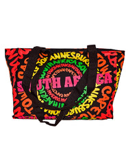 Fino SKH-137 South African Souvenir Tote with all SA Landmarks