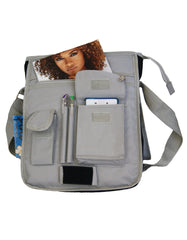 Fino SURF-7734+7735 Unisex Surf Polyester Messenger & Shoulder Bag Value Pack