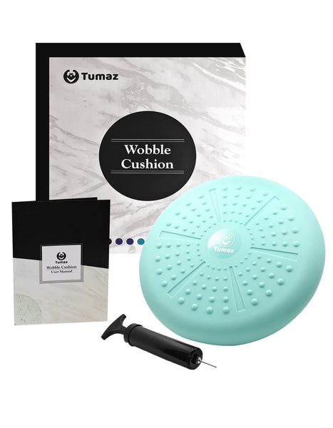 Tumaz WB0113 Premium Wobble Cushion - Wiggle Seat Improves Sitting Posture