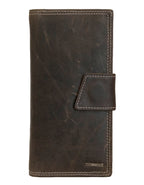 Fino HL-1408 Unisex Genuine Leather Soft Wallet with SD Card Holder & Box