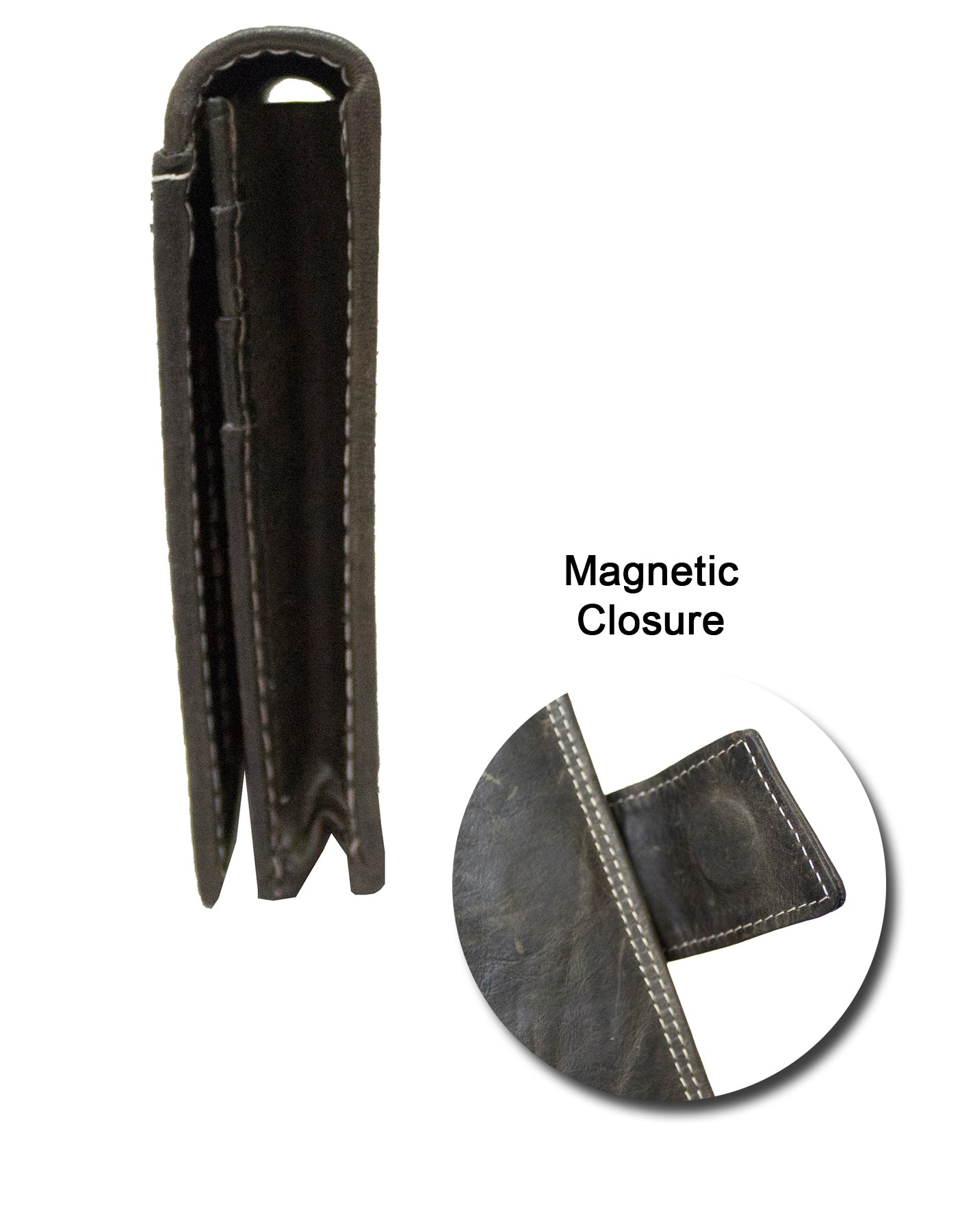 Fino HL-1408 Unisex Genuine Leather Soft Wallet with SD Card Holder & Box