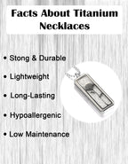 Just Aroma 08B09 Unisex Essential Oil Aromatherapy Titanium Locket Pendant Diffuser Necklace - Rose