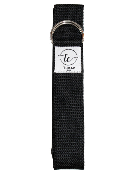 Tumaz Care 1C8FT Polyester-Cotton 8FT Double D-Ring Yoga Strap
