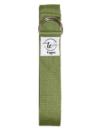 Tumaz Care 1C8FT Polyester-Cotton 8FT Double D-Ring Yoga Strap