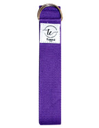 Tumaz Care 1C8FT Polyester-Cotton 8FT Double D-Ring Yoga Strap