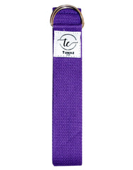 Tumaz Care 1C8FT Polyester-Cotton 8FT Double D-Ring Yoga Strap