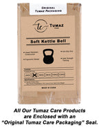 Tumaz Care 4.0KBPNK Soft Sand Kettlebell Non-Slip Handle - 4kg