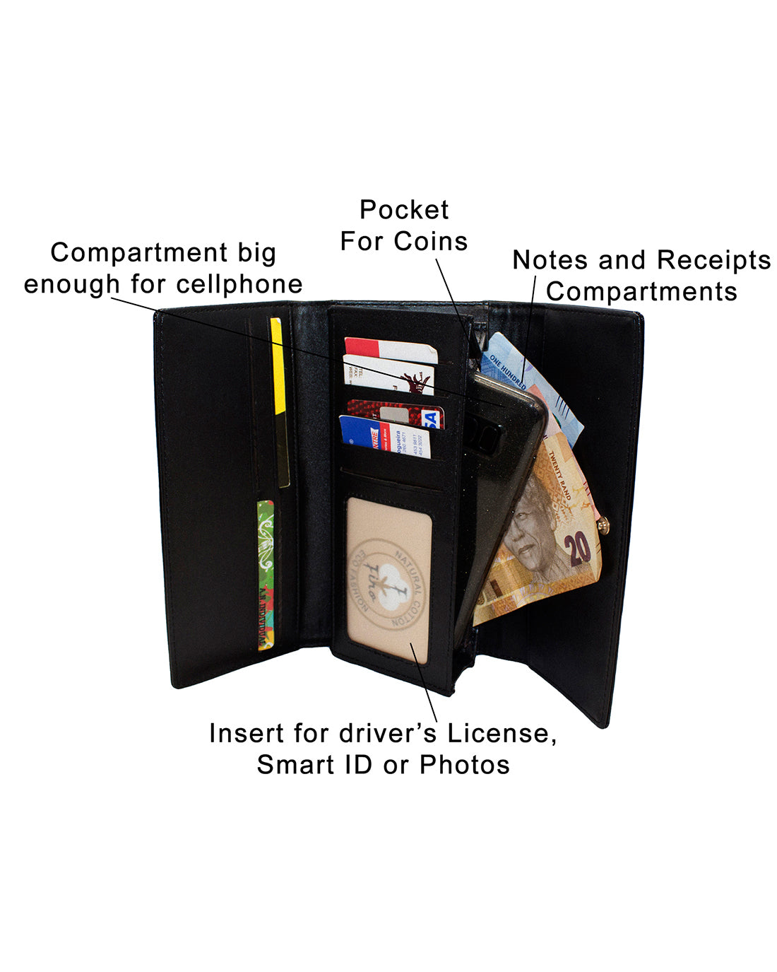 Fino 6228+A59 Luxury Patent Faux Leather Shoulder Bag with Purse Set