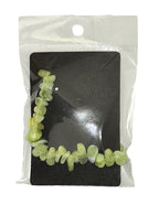 Fino 645 Prehnite Spiritual Gemstone Bracelet with Stretch Cord for Men/ Women/ Couple