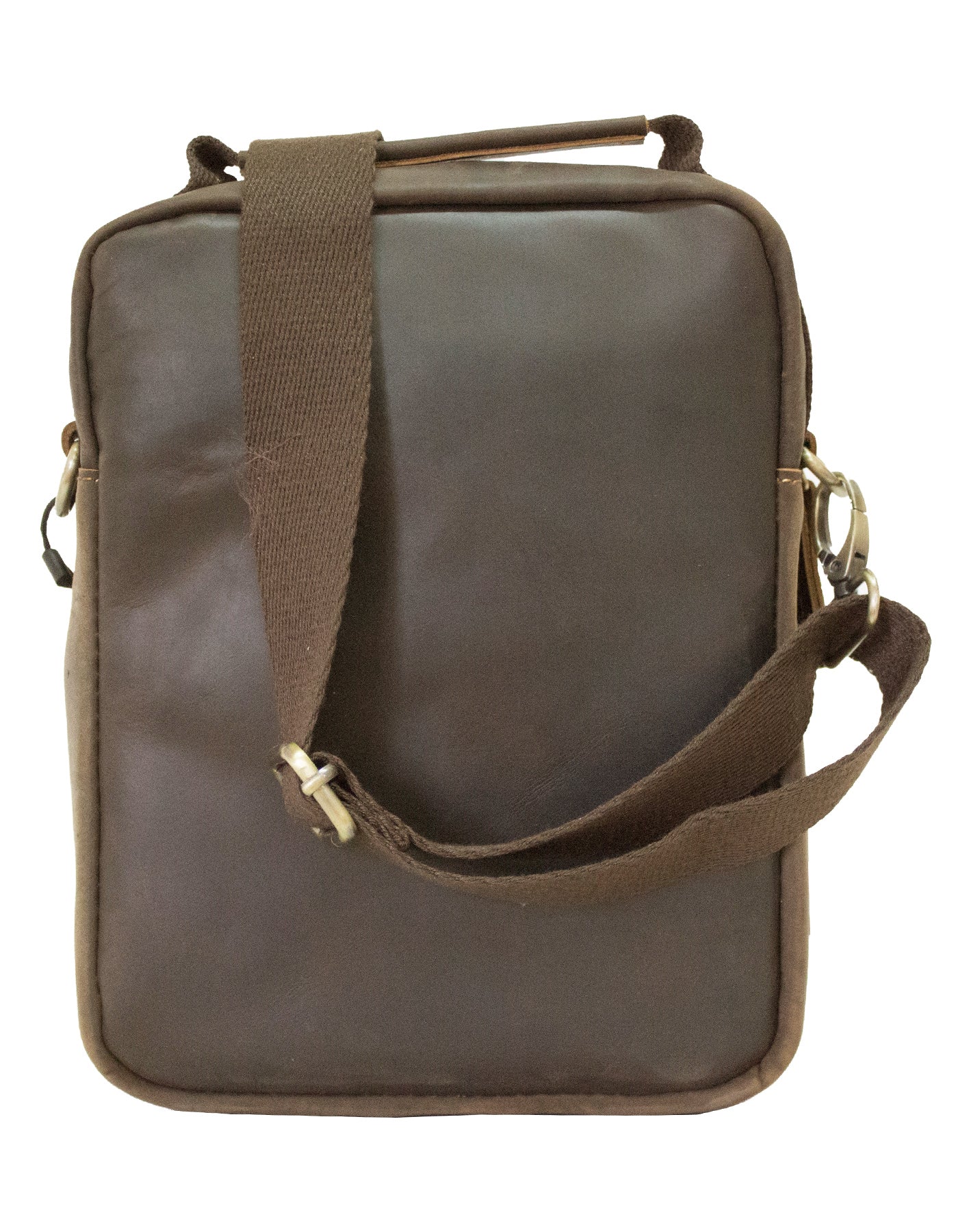 Fino 6592-1 Unisex Sling/ Crossbody Full Grain Genuine Leather Bag