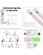 Tumaz Premium 6ft Physical Therapy Yoga Fitness Strap