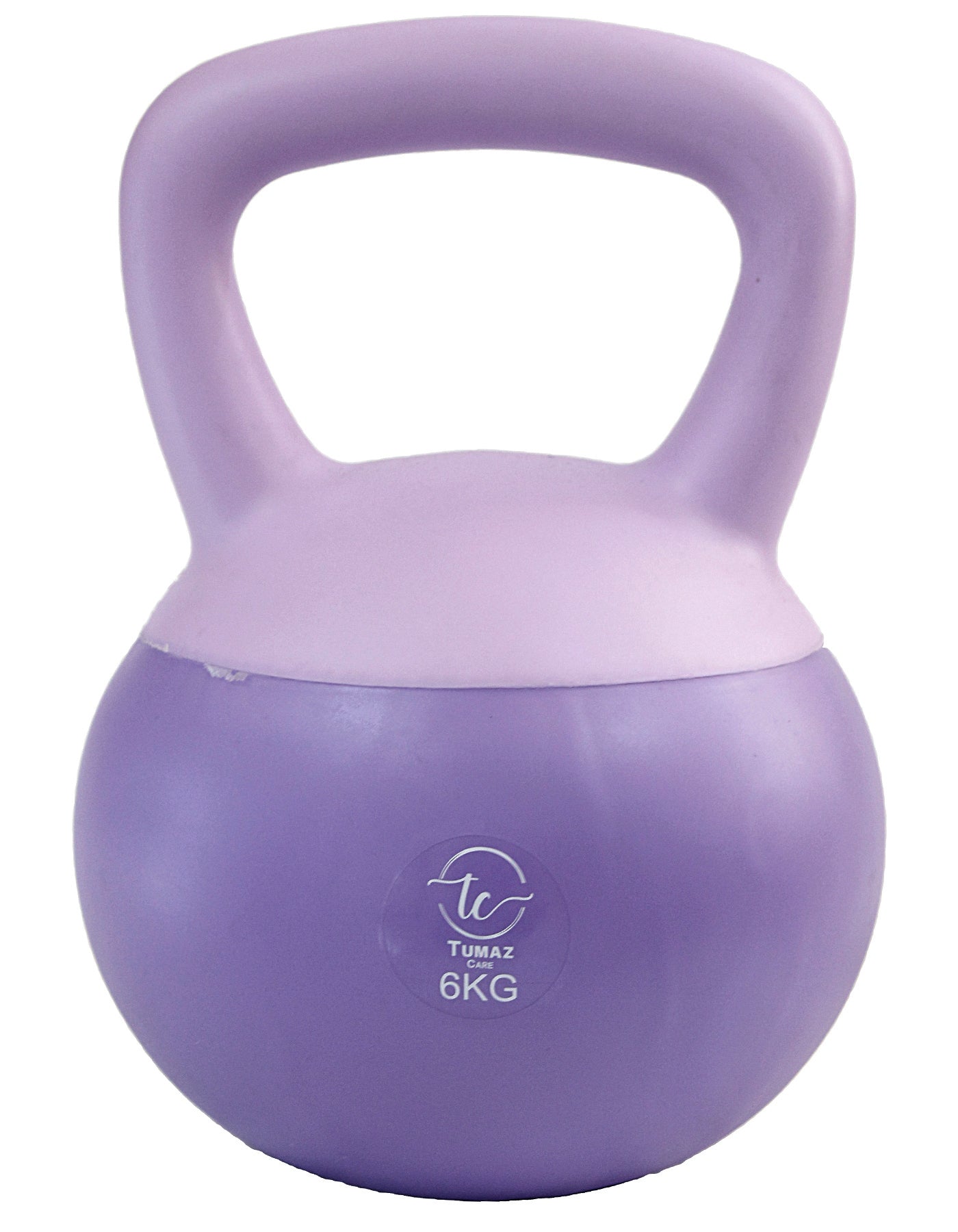 Tumaz Care 6.0KBPUR Soft Sand Kettlebell Non-Slip Handle - 6kg