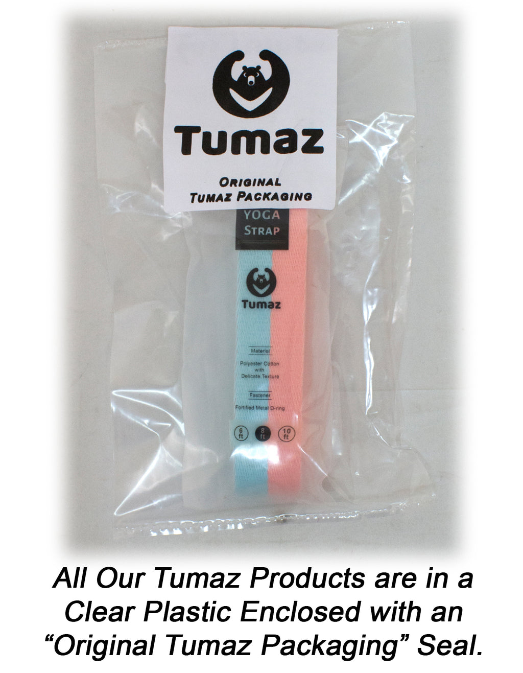 Tumaz 8ft Premium Physical Therapy Yoga Fitness Strap