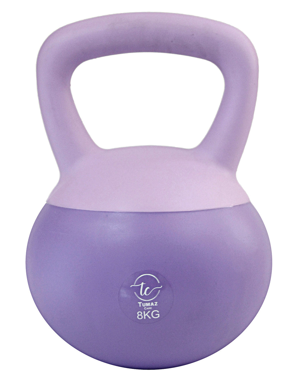 Tumaz Care 8.0KBPUR Soft Sand Kettlebell Non-Slip Handle - 8kg