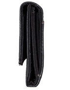 Fino 916-765 Faux Leather Edge Stitched Long Card Holder Purse