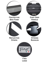 Fino A6-058 Senior 7 Division Briefcase/Satchel School Backpacker