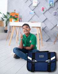 Fino A6-058 Senior 7 Division Briefcase/Satchel School Backpacker