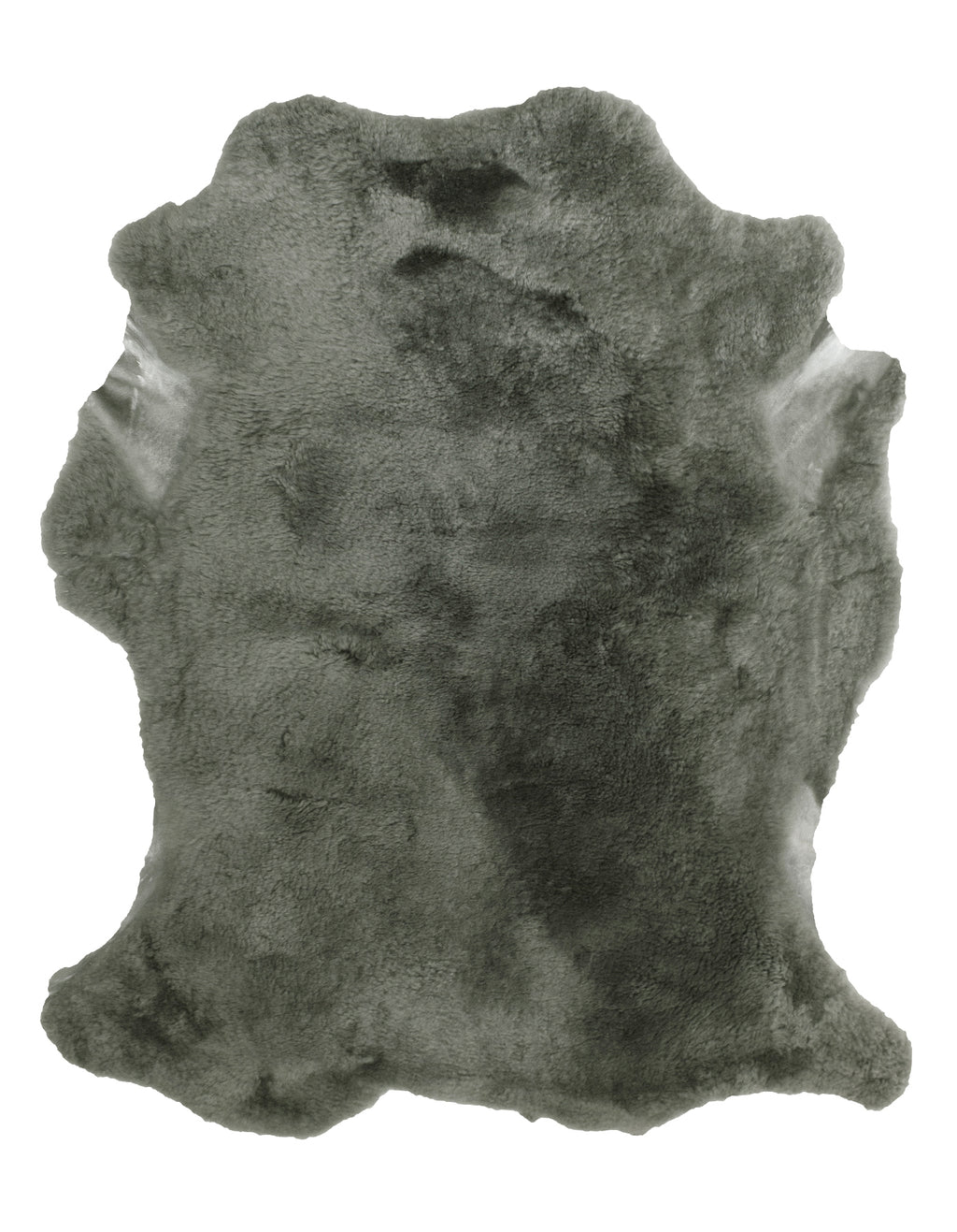 Luvsa AMT-225 100% Natural AAA Grade African Merino Sheep Skin Rug Grey